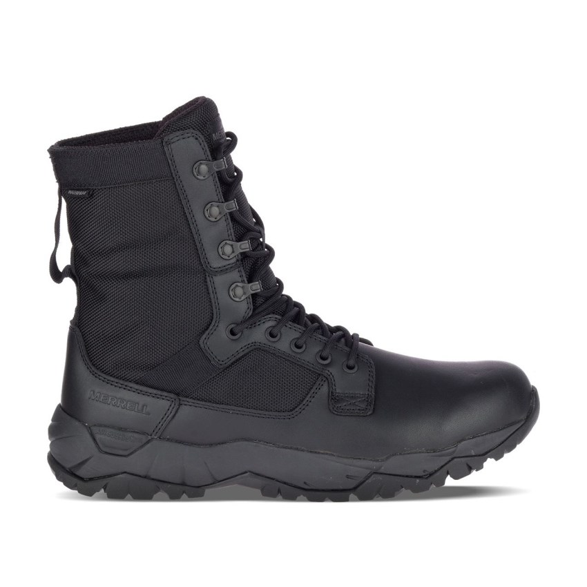 Bottes Merrell MQC Patrol Waterproof Noir Femme | T.X.DSFF